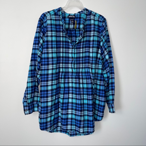 Blue & Teal Plaid